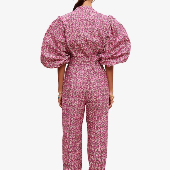 Maje Pyad floral jumpsuit - Picture 2 of 9